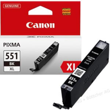 Canon Tinte schwarz CLI551BKXL 0.66K