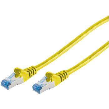 Patch-Kabel gelb CAT6 1,0m