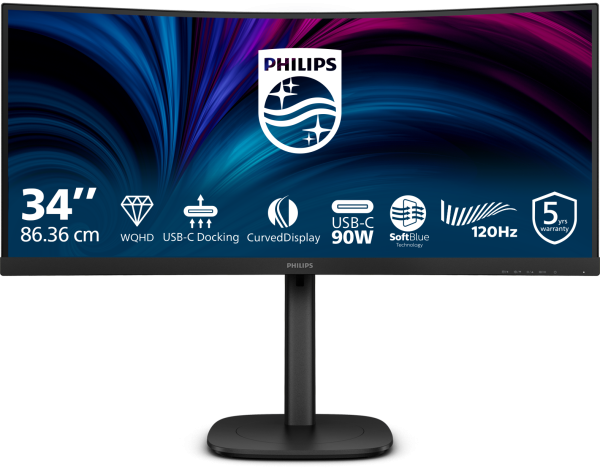 Philips 34" Curved Monitor 34B2U3600C