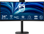 Philips 34" Curved Monitor mit Webcam 34B2U3600CH